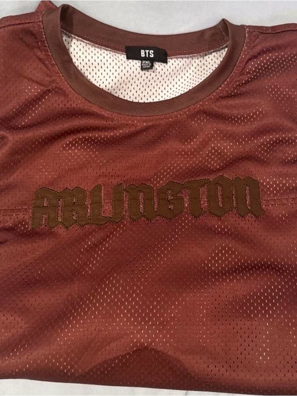 BTS Arlington red jersey 2XL
